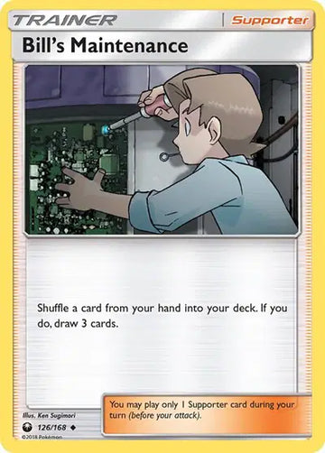 Sun & Moon Celestial Storm 126/168 Bill's Maintenance