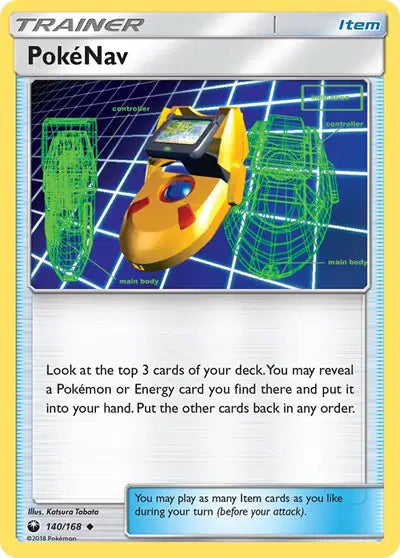 Sun & Moon Celestial Storm 140/168 PokeNav