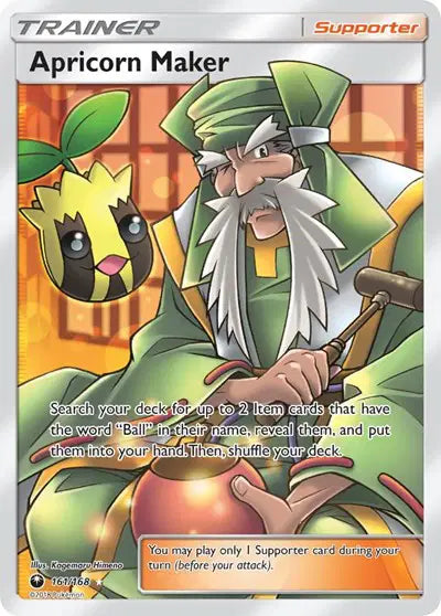 Sun & Moon Celestial Storm 161/168 Apricorn Maker (Full Art)