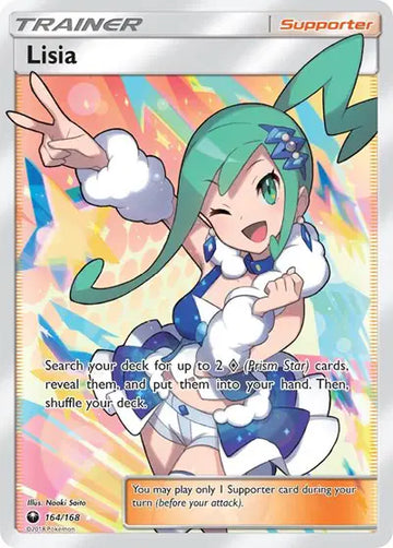 Sun & Moon Celestial Storm 164/168 Lisia (Full Art)