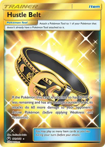 Sun & Moon Celestial Storm 179/168 Hustle Belt (Secret)