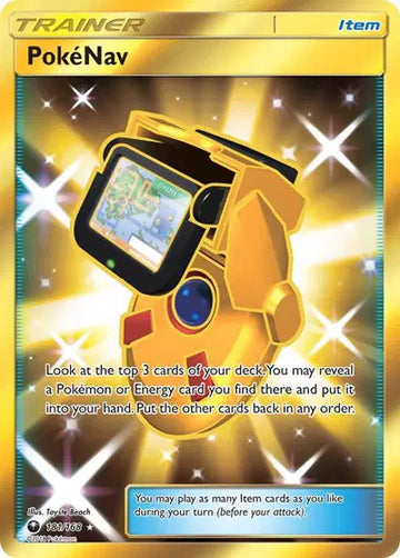 Sun & Moon Celestial Storm 181/168 PokeNav (Secret)