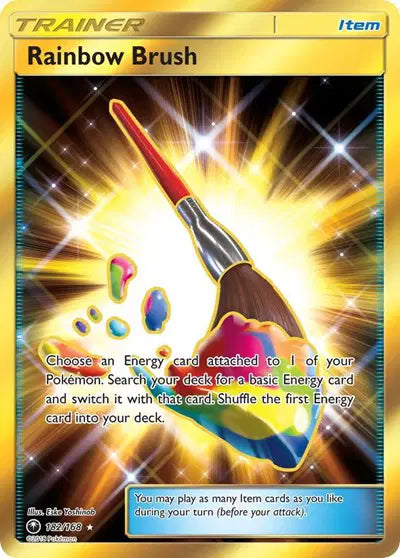 Sun & Moon Celestial Storm 182/168 Rainbow Brush (Secret)