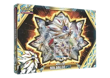 Sun & Moon Celestial Storm Solgaleo GX Box