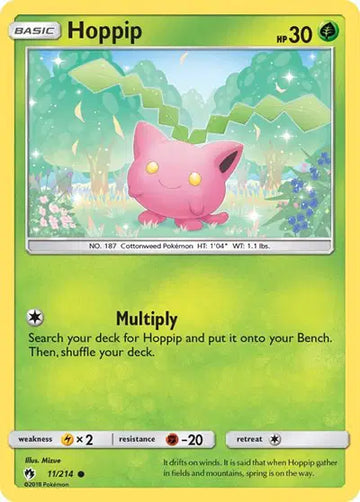 Sun & Moon Lost Thunder 11/214 Hoppip