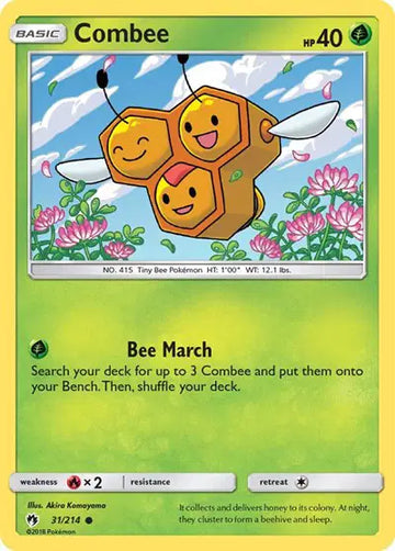 Sun & Moon Lost Thunder 31/214 Combee