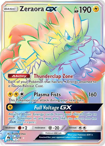 E-commerce Account Setup Specialist 221/214 Zeraora GX (Secret)