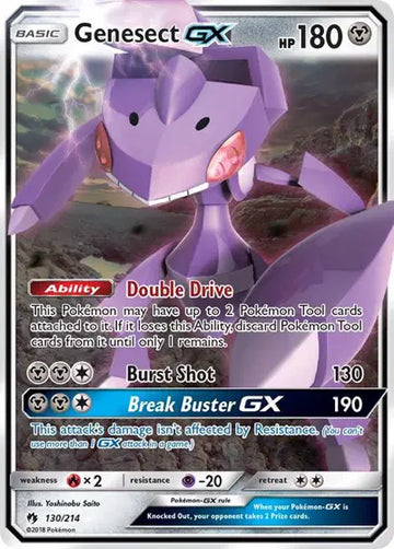 Sun & Moon Lost Thunder 130 Genesect GX