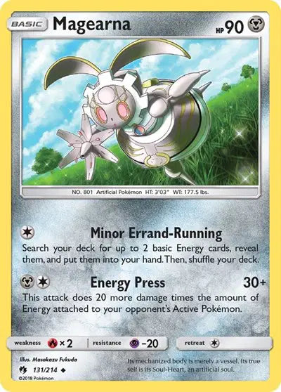 Sun & Moon Lost Thunder 131/214 Magearna