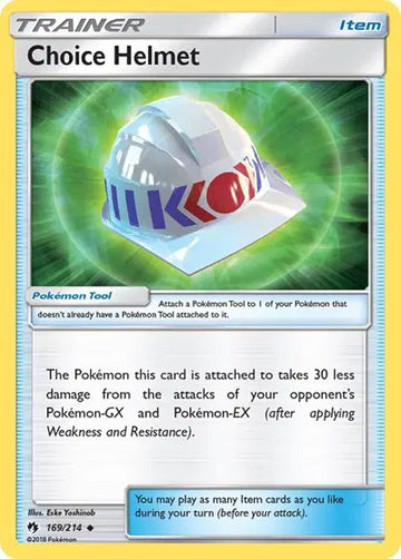 Sun & Moon Lost Thunder 169/214 Choice Helmet