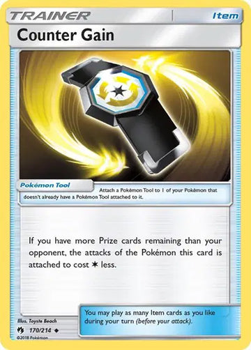 Sun & Moon Lost Thunder 170/214 Counter Gain