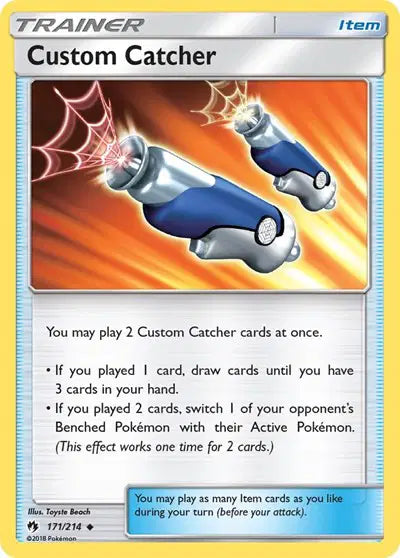 Sun & Moon Lost Thunder 171/214 Custom Catcher