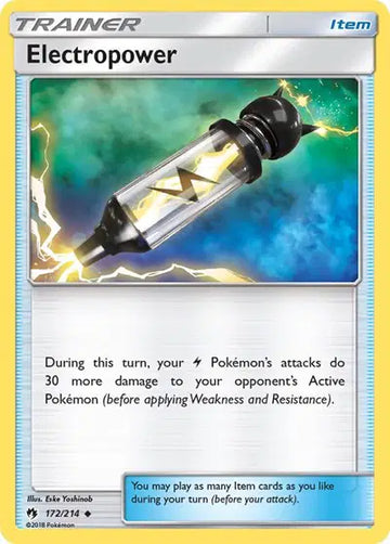 Sun & Moon Lost Thunder 172/214 Electropower