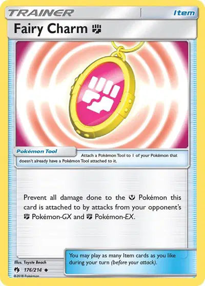 Sun & Moon Lost Thunder 176/214 Fairy Charm F