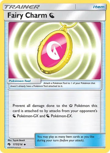 Sun & Moon Lost Thunder 177/214 Fairy Charm O