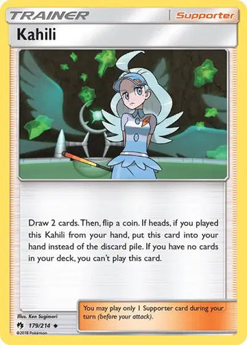 Sun & Moon Lost Thunder 179/214 Kahili