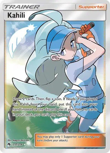 Sun & Moon Lost Thunder 210/214 Kahili (Full Art)