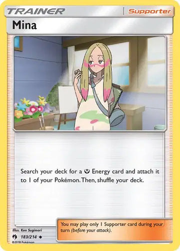 Sun & Moon Lost Thunder 183/214 Mina