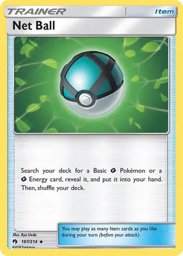 Sun & Moon Lost Thunder 187/214 Net Ball