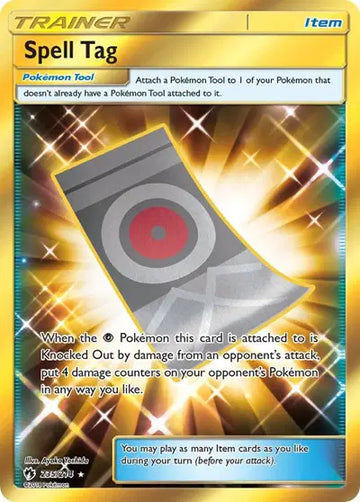 Sun & Moon Lost Thunder 235/214 Spell Tag (Secret)