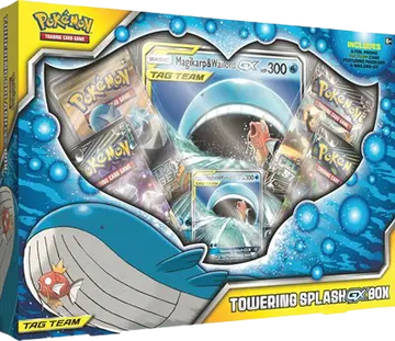 Sun & Moon Team Up Towering Splash GX Box