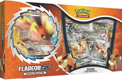 Sun & Moon Lost Thunder Flareon GX Special Collection