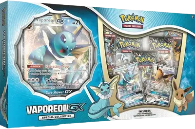 Sun & Moon Lost Thunder Vaporeon GX Special Collection