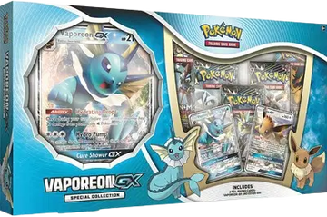 Sun & Moon Lost Thunder Vaporeon GX Special Collection