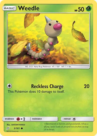 Team Up 3 Weedle