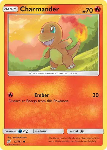 Sun & Moon Team Up 12/181 Charmander Common