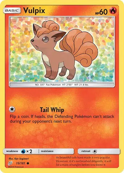 Sun & Moon Team Up 15/181 Common Vulpix