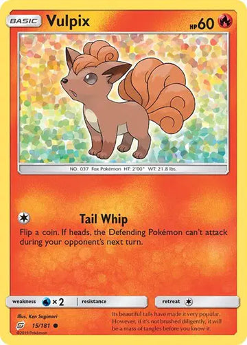 Sun & Moon Team Up 15/181 Common Vulpix