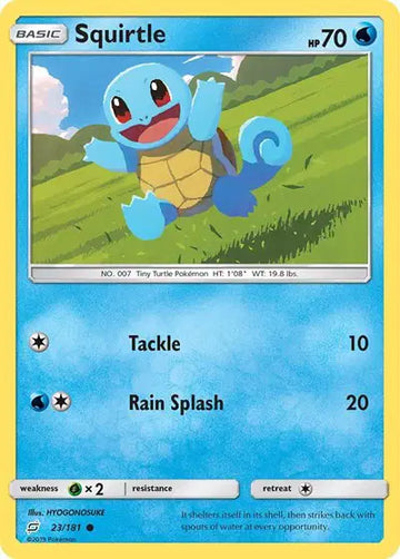 Sun & Moon Team Up 23/181 Squirtle Common