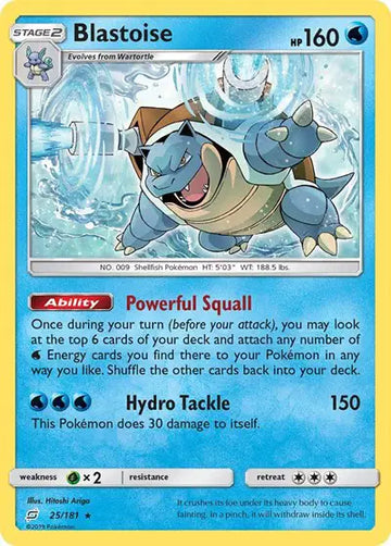 Team Up 25 Blastoise