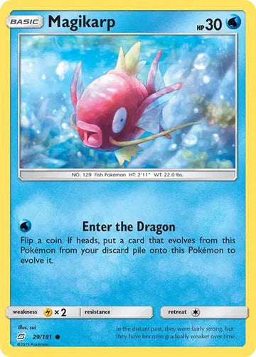 Sun & Moon Team Up 29/181 Magikarp