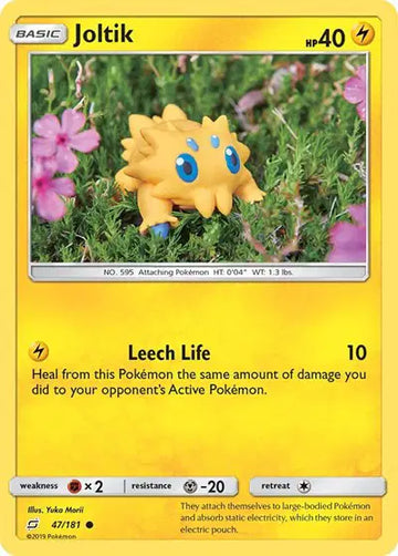 Sun & Moon Team Up 47/181 Common Joltik