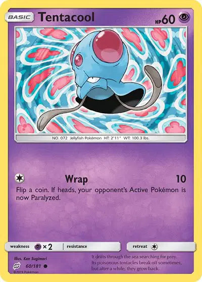 Sun & Moon Team Up Common 60/181 Tentacool