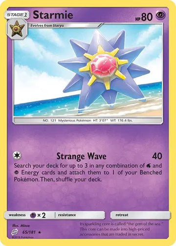 Sun & Moon Team Up 65/181 Starmie