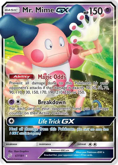 Team Up 67 Mr. Mime GX