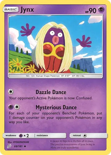 Sun & Moon Team Up 68/181 Jynx