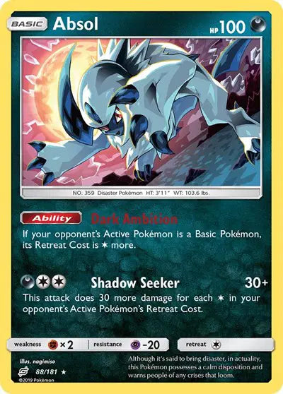 Sun & Moon Team Up 88/181 Absol