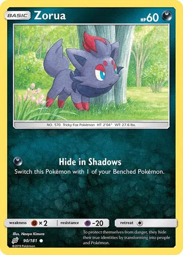Sun & Moon Team Up Common 90/181 Zorua
