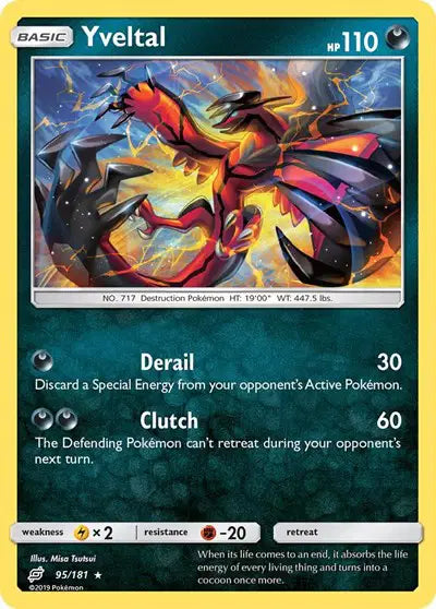 Sun & Moon Team Up 95/181 Yveltal