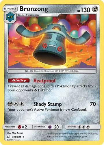 Sun & Moon Team Up 101/181 Bronzong