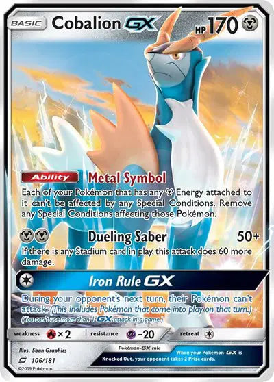 Team Up 106 Cobalion GX
