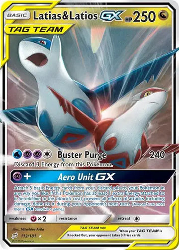Team Up 113 Latias & Latios GX
