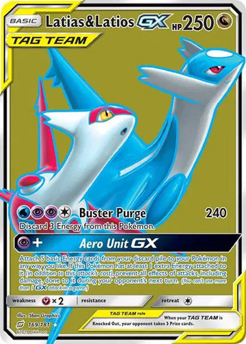 Team Up 169 Latias & Latios GX (Full Art)