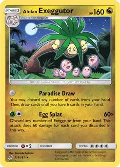 Sun & Moon Team Up 115/181 Alolan Exeggutor
