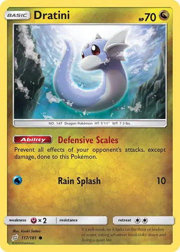 Sun & Moon Team Up Common 117/181 Dratini