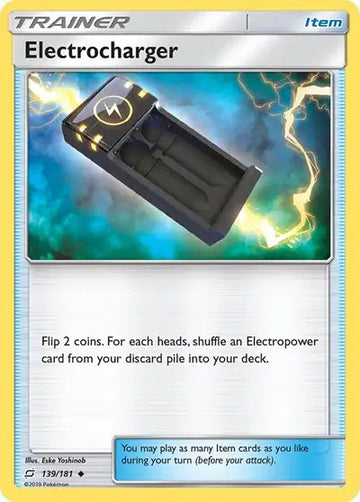 Sun & Moon Team Up 139/181 Electrocharger